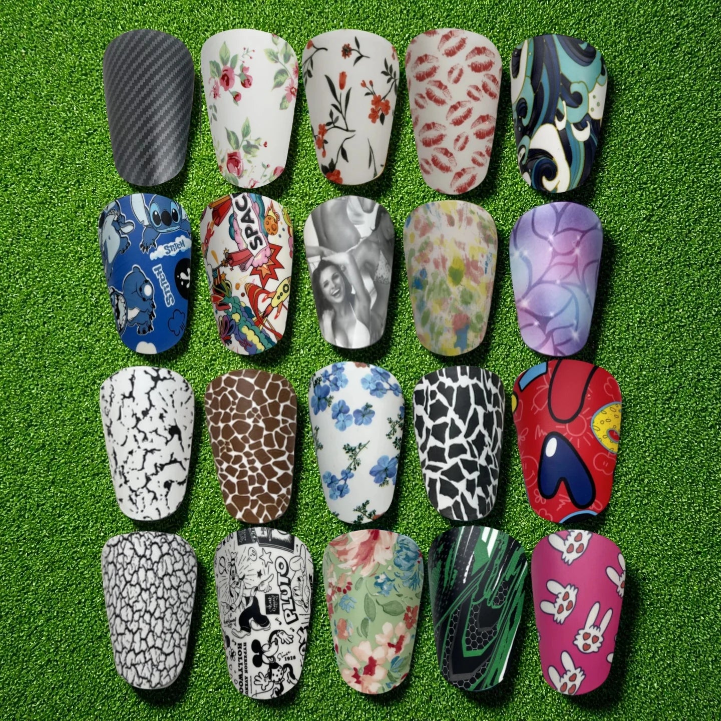 Graphic Mini Shin Pads