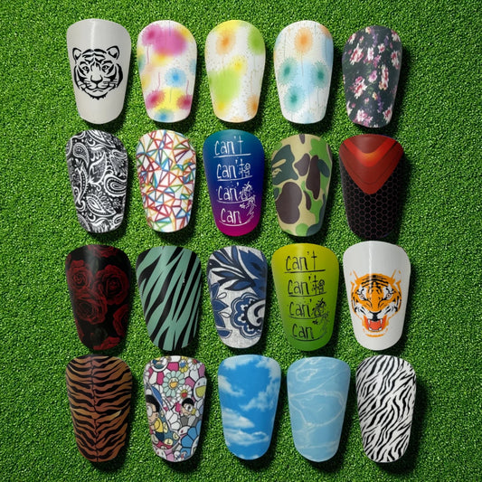 Graphic Mini Shin Pads